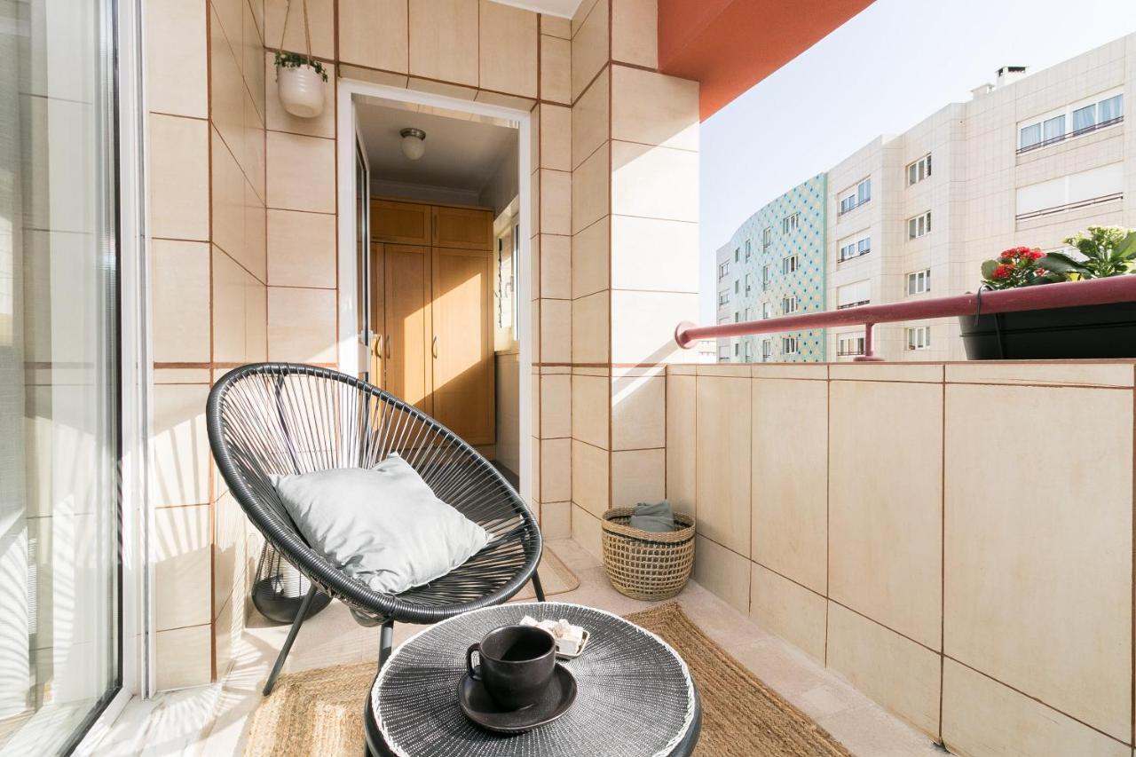 Ferienwohnung Premium Flat In Upscale Area, Balcony, Parking Lissabon Exterior foto